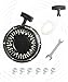 UBOG Pull Start Assembly,Car Accessories Recoil Starter Assembly,Pull Recoil Start Spark Plug,Mini Bike Pull Start,Pull Start Recoil Starter Assembly,Suitable for CT200U CT200U-EX BT200X Mini Bike