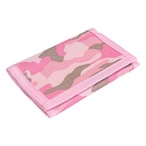 Cartera de camuflaje RFID para niños/billeteras triples Cover