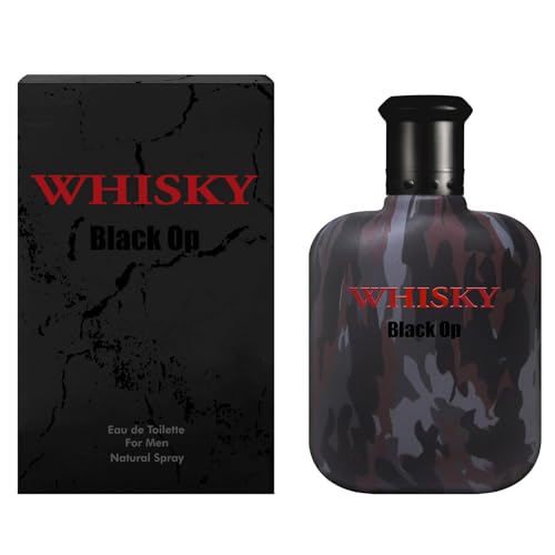 WHISKY Black OP • Eau de Toilette 100 ml • Vaporisateur • Parfum Homme • Made In France • EVAFLORPARIS