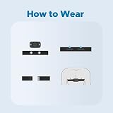 GEOID HS500 Heart Rate Monitor, Chest Strap, Heart Rate Monitor, Bluetooth 4.2/ANT+, IP67 Waterproof Heart Rate Sensor - 9