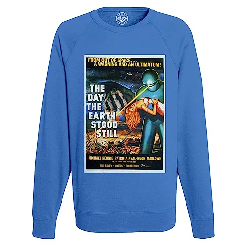Sweatshirt homme cinéma rétro : affiche vintage The Day The Earth Stood Still