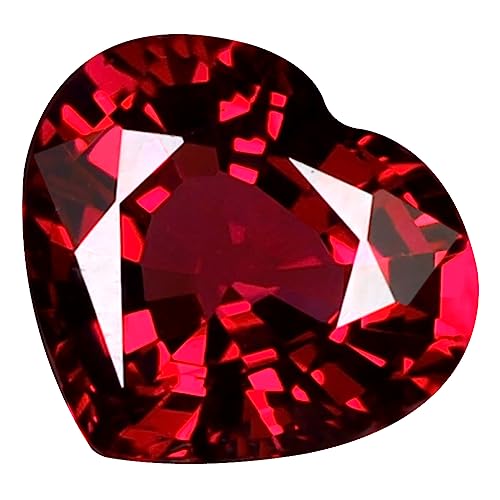 Grenat Rhodolite 1.24 ct : Finissez vos bijoux avec une vraie gemme cœur tanzanienne