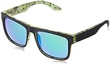 Spy Discord Sunglasses - Spy Optic Look Series Lifestyle Eyewear - Kush Walls/Grey with Green Spectra / One Size Fits All