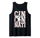 Retro Cincinnati Retro Baseball Lover Met At Game Day Tank Top