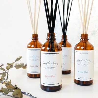 easeリードディフューザー ファミリアシリーズ4つの香りセット(100ml×4)