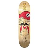 Yocaher Retro Series Graphic Skateboard Deck – 7.75” Skateboard Deck ONLY – Stache