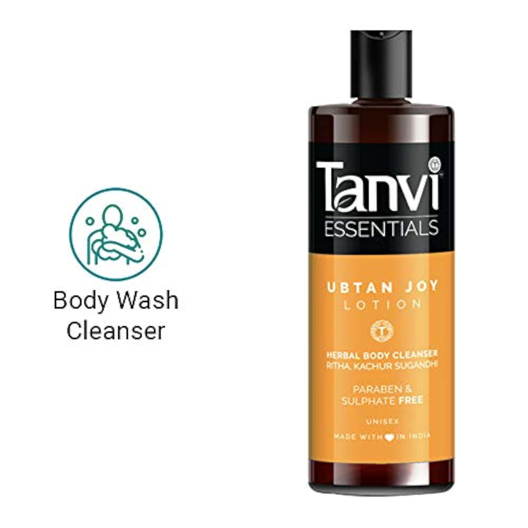 Ubtan Joy Lotion - Herbal Body Cleanser, Natural Ingredients