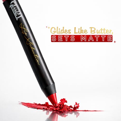 Image of Glam21 Lip Seduction Non- Transfer Crayon Lipstick up to 12 Hours Stay | Lightweight & Longlasting|Creamy Matte | Smudge Proof - 3.6gm|Expresso-18 (Matte)