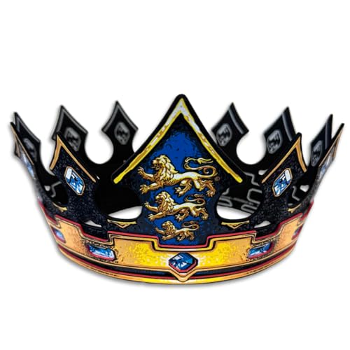 Corona Triple Lion King para niños 3+ años ajustable miniatura 1
