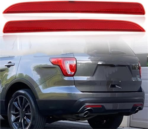 Reflector de parachoques Ford Explorer luces traseras de alta visibilidad vial 5