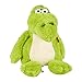 Produktbild SIGIKID 42967 Mood Pet Krokodil, Stimmungskuscheltier, veränderbarer Gesichtsausdruck Dank Mimikfalte: Gefühle zeigen, spielen, kuscheln, für Kinder ab 12 Monaten, Grün/Krokodil 34 cm