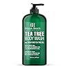 Botanic Hearth Tea Tree Body Wash | 16 Fl Oz | Helps Soothe Itchy, Dry Skin, Antifungal Body Wash With 100% Pure Tea Tree Oil | Sulfate Free, Paraben Free, For Men And Women