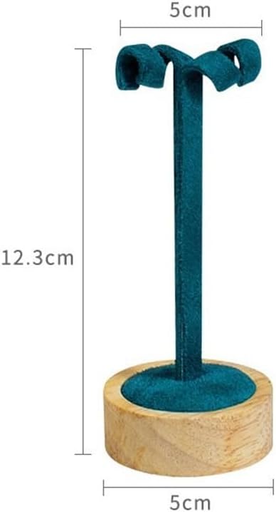 Jewelry Organizer Stand Personalized Velvet Jewelry Display Rack Storage Ornaments Light Luxury Store Mall Shooting Jewelry Display Props Display Stand(Small)