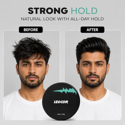 Image of Hair Styling Clay Wax for extra hold & texture | Strong hold Natural finish | Safe for hair No harmful chemicals| 100gm