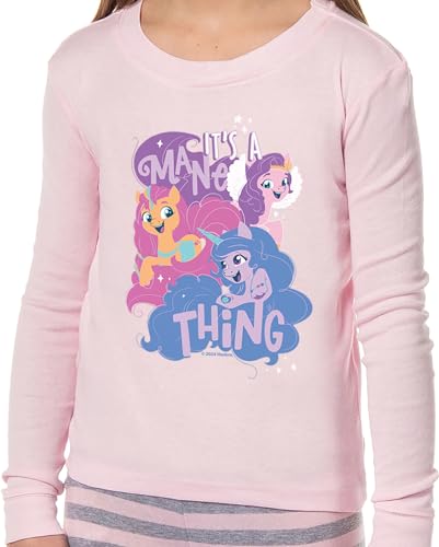 My Little Pony: A New Generation Girls' It's A Mane Thing Tight Fit Sleep Pajama Set2