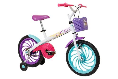 Caloi Bicicleta Infantil Ceci, Aro 16, Branca