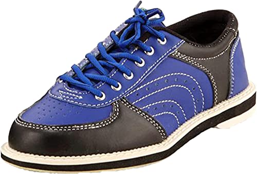 Gemeci Womens Bowling Shoes Leather Breathable Bowling Trainers Comfortable Beginner Fashion New Leisure Sneakers (Color : A, Size : 10.5) #TOP25