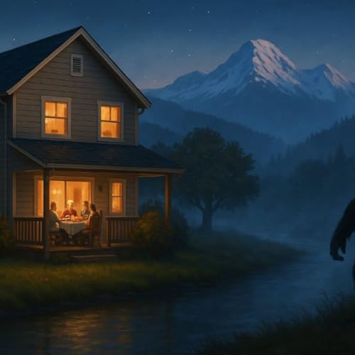 『Through the Woods: A Thanksgiving Encounter with Bigfoot』のカバーアート
