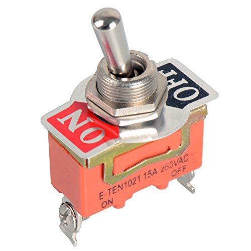 Interrupteur miniature P20 étanche 15A 250V à levier robuste - 4