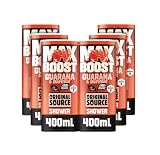 Original Source MAX BOOST Guarana & Grapefruit Duschgel mit 100% natürlichem Duft, veganes Duschgel, parabenfreies Körperwaschgel, Multipack 6 x 400ml