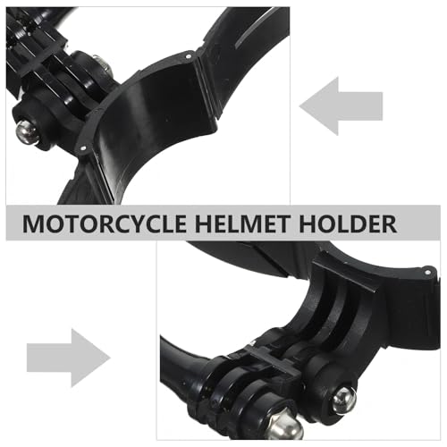 Soporte firme motocicleta de moto Healeved con barbilla de ABS ligero y resistente 3