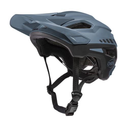 O'NEAL | Mountainbike-Helm | MTB All-Mountain | Verschmolzene innere EPS & Außenschale für bessere Langlebigkeit | TRAILFINDER Helmet Split | Erwachsene | Grau/Schwarz | L/XL (59-63 cm)