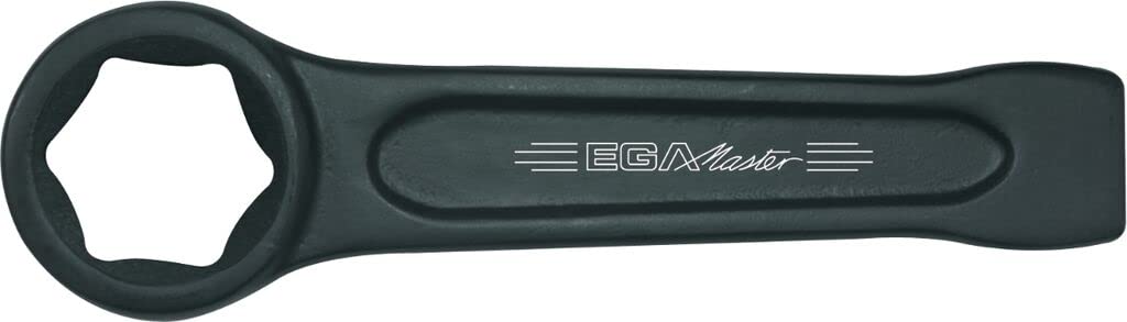 Ega Master 68927 - Slogging Ring Wrench 17 Mm Din-7444 Phosphated (6 Edges)