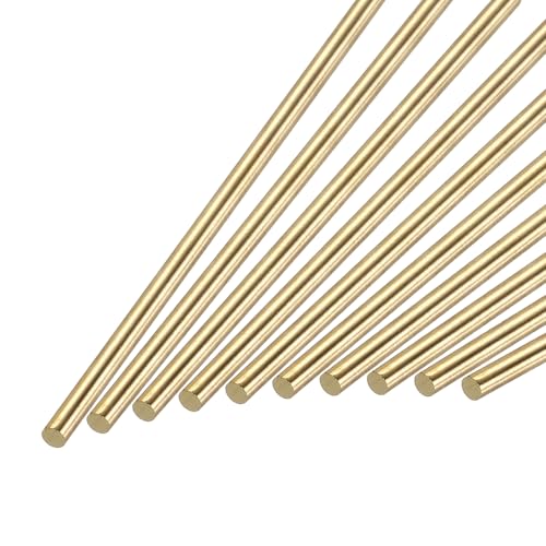 Barre en laiton 5 mm pour réparer et rigidifier les tringles de modèles réduits