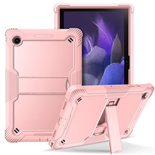 Vakarey Hülle für Samsung Galaxy Tab A8 10,5 Zoll Tablet SM-X200/SM-X205,für Galaxy Tab A8 Kinder Hülle,Roségold Cover
