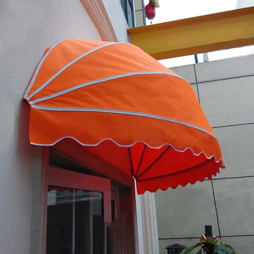 Toldo de lona retráctil con protección solar e impermeable 7