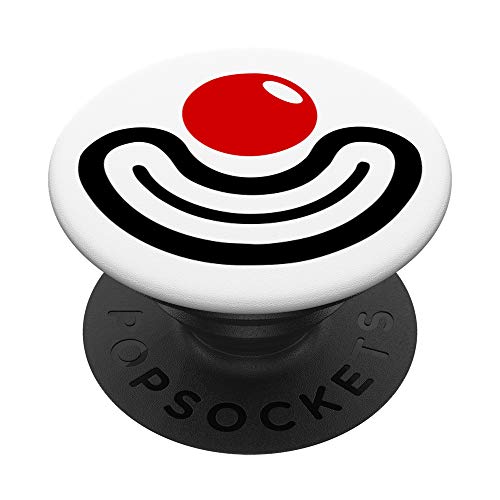 Fuzewear Clown Face Red Nose PopSockets Stand for Smartphones and Tablets PopSockets PopGrip: Swappable Grip for Phones & Tablets