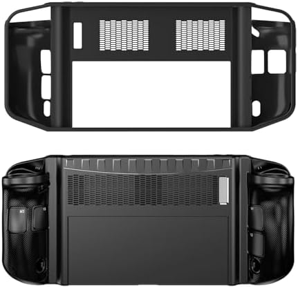 Qoosea 1PCS Case Compatible with Lenovo Legion Go 8.8inch, Protective TPU Cover Shell for Lenovo Legion Go Shockproof Anti-Scratch -Black