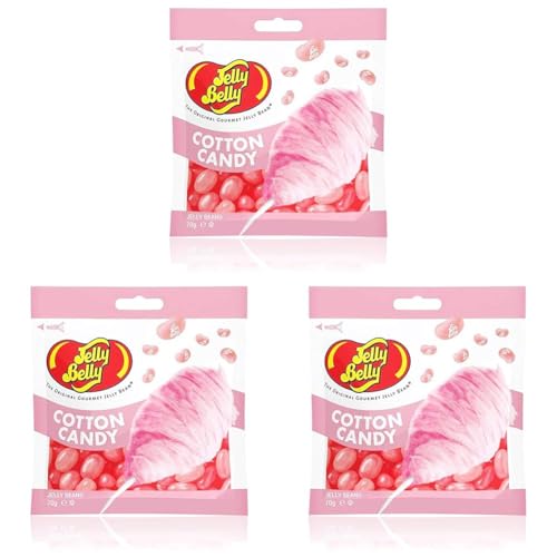 JELLY BELLY Bolsa Algodón 70g (Paquete de 3)