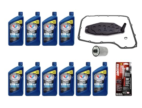 68RFE Transmission Service Kit: 10qt ATF + Filters for RAM 2500 3500 6.7L (2011-2023)
