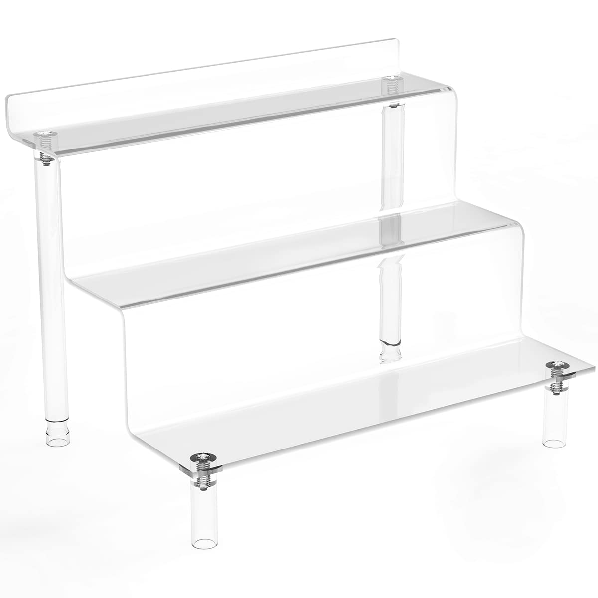 Grarry Acrylic Display Stands, Clear Riser Display Shelves for Amiibo