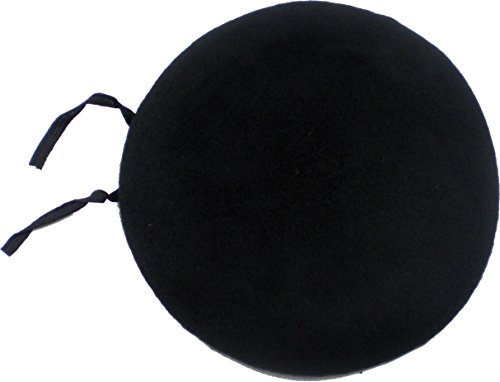 Che Guevara Red Star Military Mens Beret Cap [Black - 7 1/4]