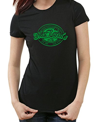 # 2 How I Met Your Mother maclarens Pub T-Shirt, Suit Up XL Ladies Schwarz
