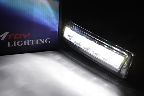 Lámparas LED diurnas xenón blanco para Mercedes 2008-2013 miniatura 2