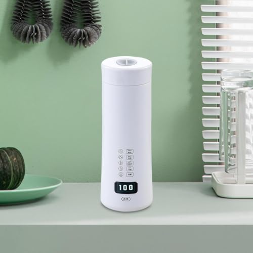 Hervidor eléctrico portátil 500ml acero inoxidable miniatura 2