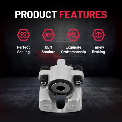 Image of BDFHYK 2pcs Rear Disc Brake Caliper Compatible with Ford Expedition /F-150 /F-150 Heritage /F-250 1997-2004, Compatible with Lincoln Navigator /Town Car 1999-2011 5.4L V8 /4.6L V8