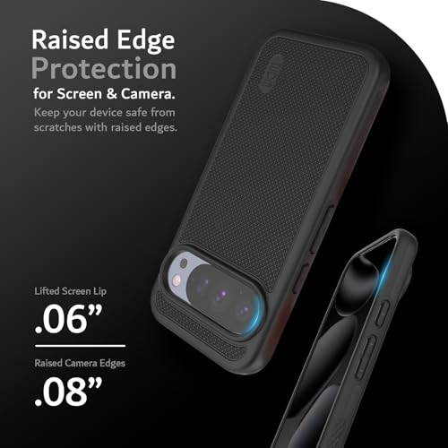 Image of TUDIA MergeGrip Magsafe Compatible for Pixel 10 & 10 Pro Case - Matte Black