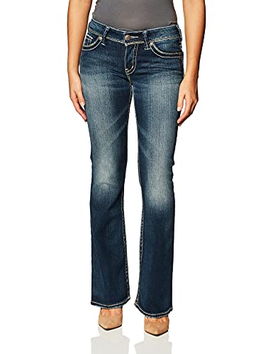 Silver Jean Women's Suki Bootcut Jean, Indigo, 31x32
