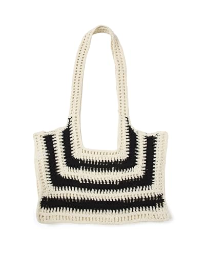 Bolso tote tejido a crochet L*Space Caylin miniatura 1