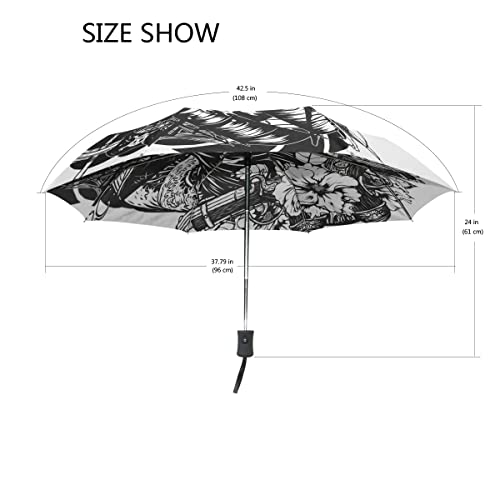 Parapluie automatique pliable résistant au vent pour éviter la pluie - 3