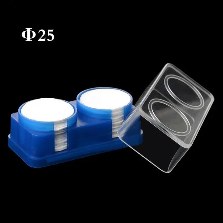 Microporous Membrane Filter CA Diameter 25mm 47mm 50mm 60mm 150mm Cellulose Acetate Membrane Micro Filter Membranes 50/PK(25mm 0.45um 100 Pcs)