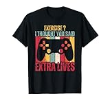 Extra Lives Gaming Gamer Tee