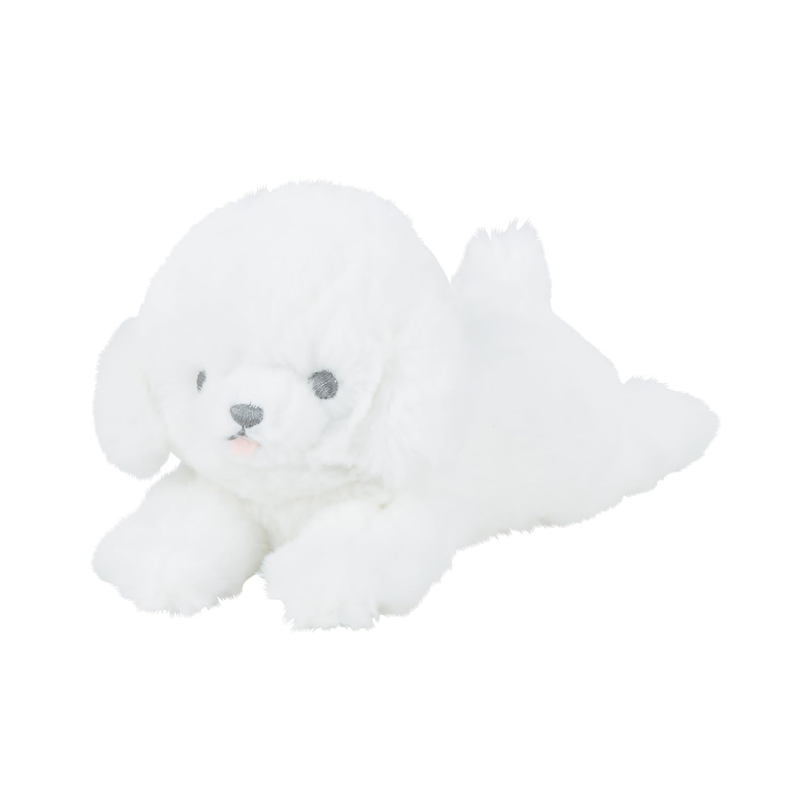 LIV HEART Mascot Kutatto Byori Bichon Frise (Total Length Approx. 8 inches) Dog Fluffy Armrest Plush Toy 27109-11 : Toys & Games