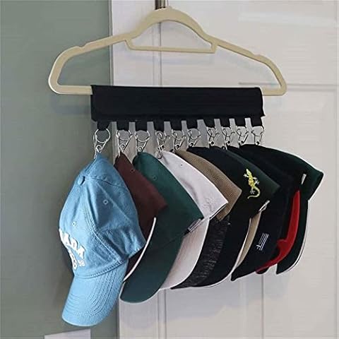Hat Organizer Holder Organizer 1PCS Cap Organizer Hanger, Baseball Cap Holder, Ball Caps Clothes Hangers for Closet, Foldable Clothes Drying Rack for Travel (1PCS) Cover
