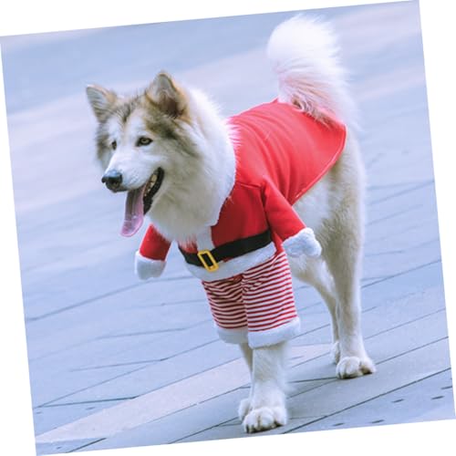 Disfraz para perros MERRYHAPY 5XL invierno rojo miniatura 4