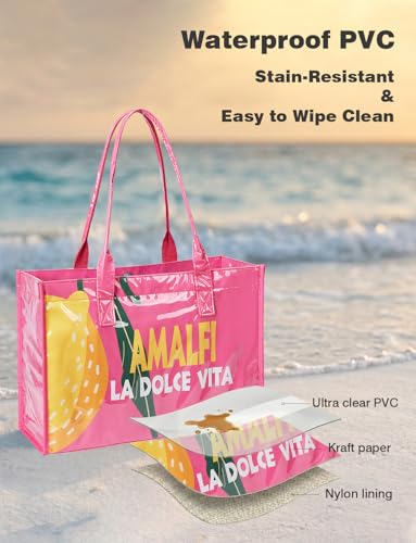 Bolso Tote COSHAYSOO para mujer color Amalfi La Dolce Vita miniatura 7